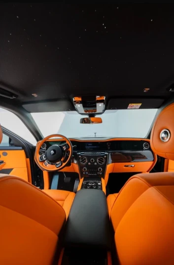 Rolls Royce Cullinan Black Badge 2025 BLACK RENTAL IN DUBAI - undefined
